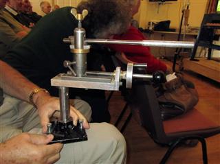 A sphere turning jig that Gerry made